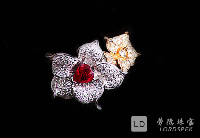 鸽血红红宝石戒指