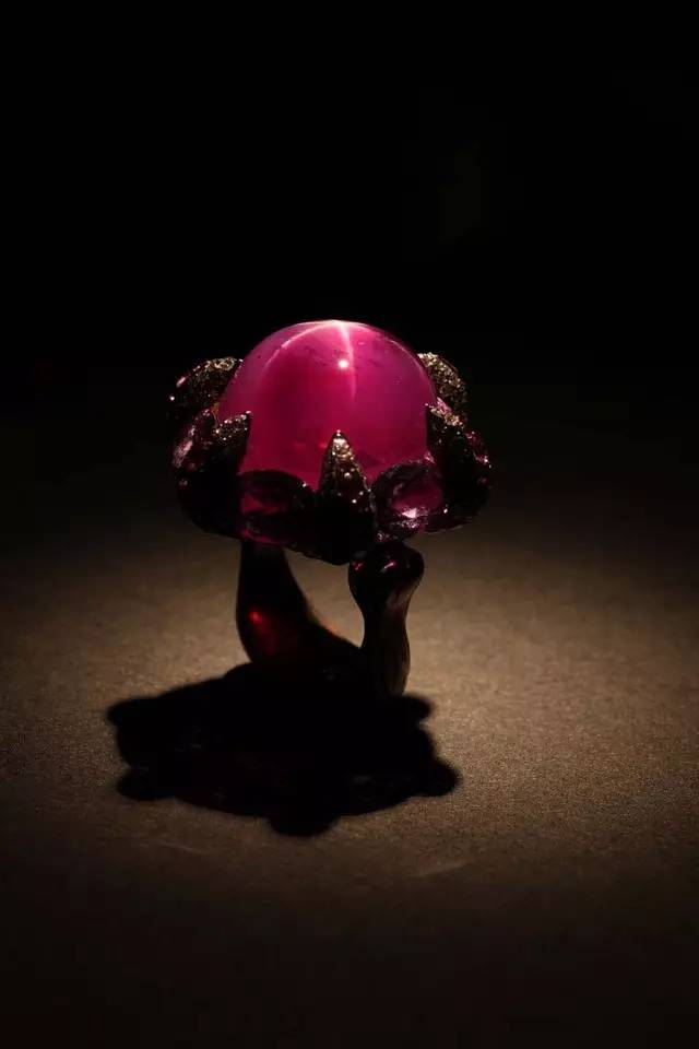 “王者归来”星光红宝戒指(图1) “王者归来”星光红宝戒指(图1)